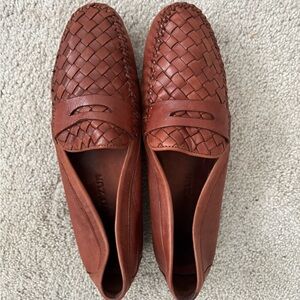 Robert Zur Brown Leather Loafers